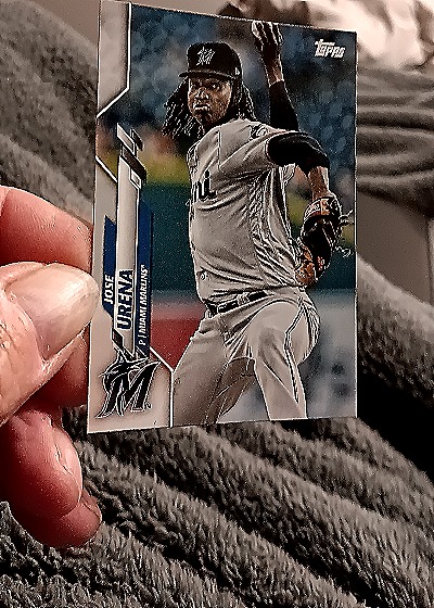 2020 Topps #270 Jose Urena — front