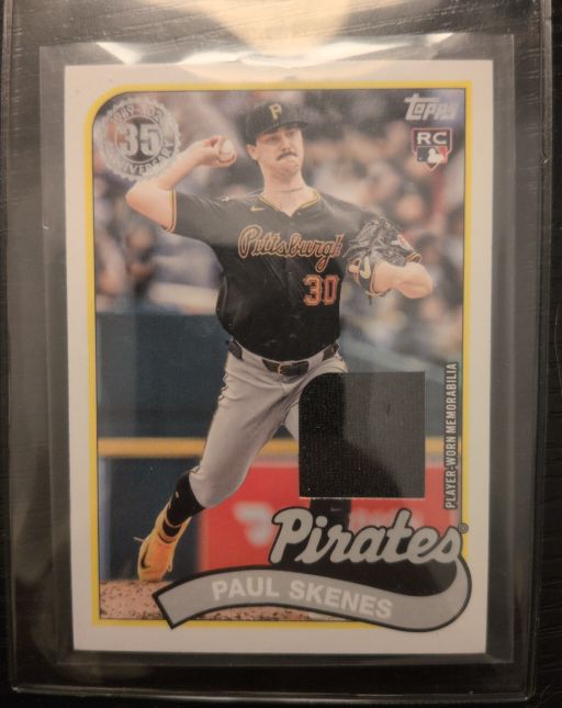 2024 Topps Update #89RU-PS Paul Skenes — front