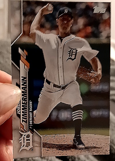 2020 Topps #294 Jordan Zimmermann — front