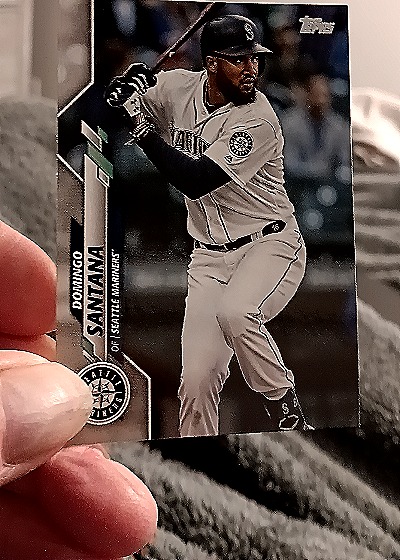 2020 Topps #199 Domingo Santana — front