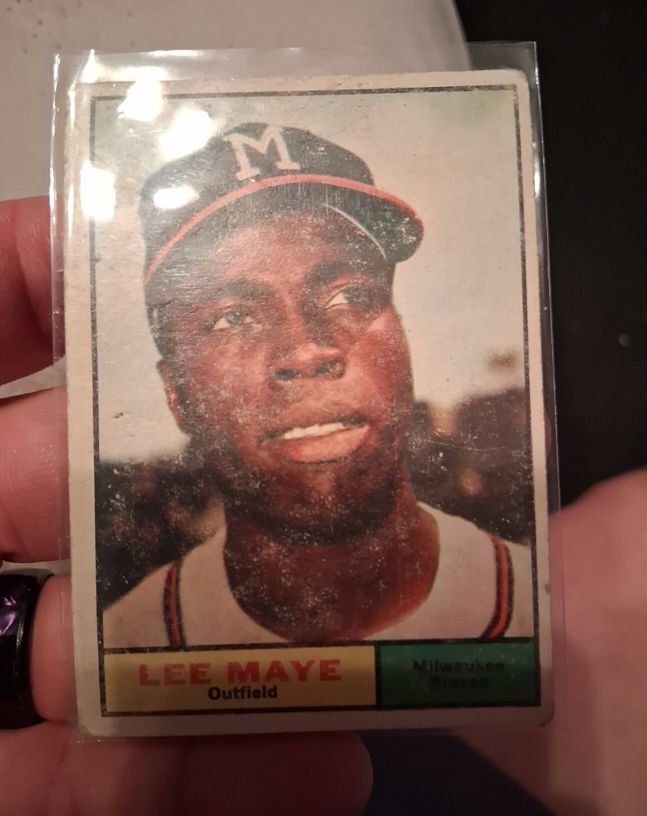 1961 Topps #84 Lee Maye — front