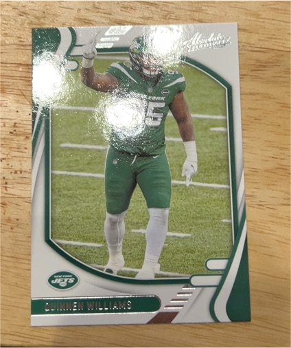 2021 Panini Absolute #90 Quinnen Williams — front
