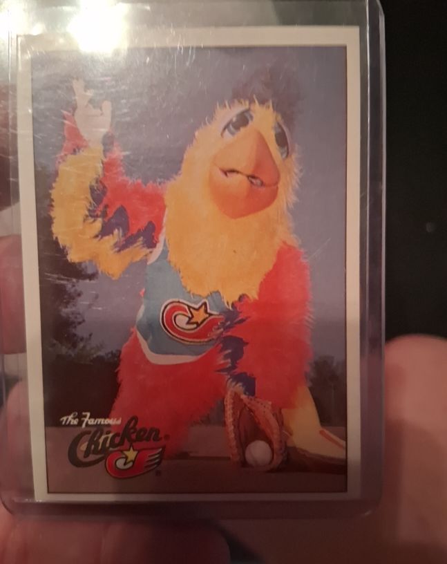 1984 Donruss #651 The Famous Chicken — front