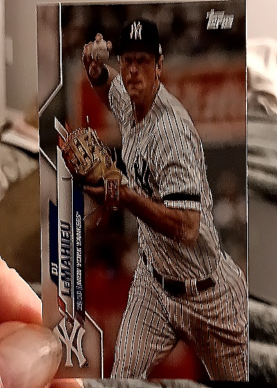 2020 Topps Chrome #55 DJ LeMahieu — front