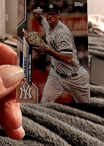 2020 Topps #121 DJ LeMahieu — front