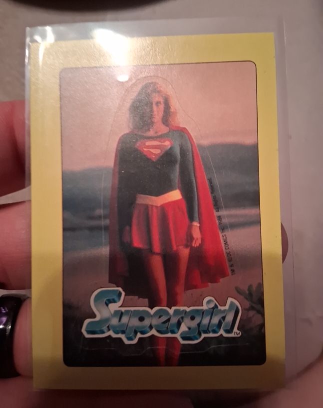 1984 Topps Supergirl #42 — front