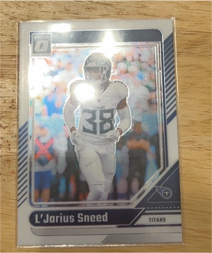 2024 Panini Donruss Optic #194 L'Jarius Sneed — front