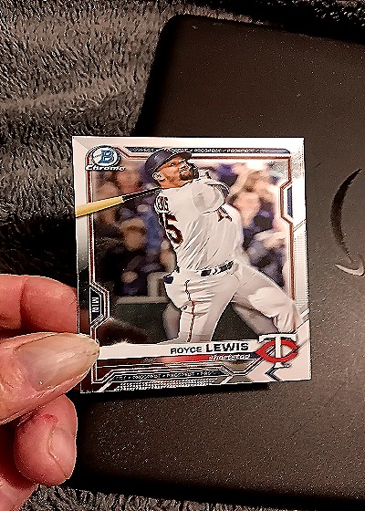 2021 Bowman Chrome #BD-03 Royce Lewis — front