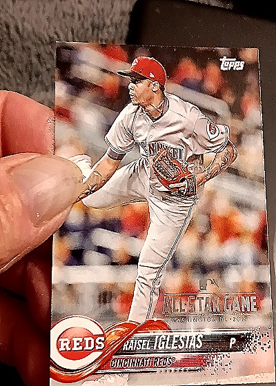 2018 Topps #55 Raisel Iglesias — front
