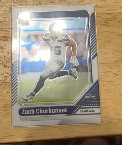 2024 Donruss Optic #179 Zach Charbonnet — front