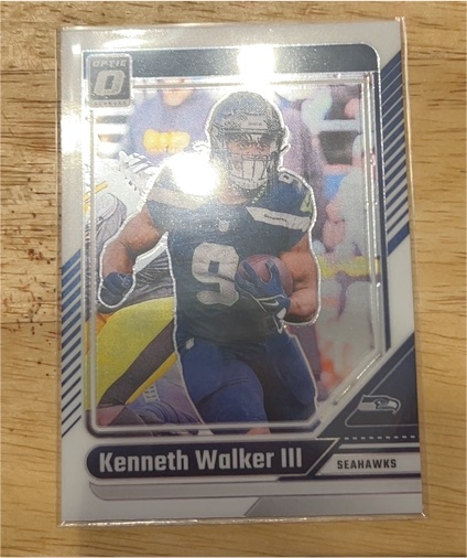 2024 Panini Donruss Optic #178 Kenneth Walker III — front