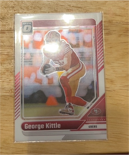 2024 Panini Donruss Optic #174 George Kittle — front