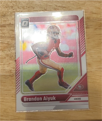 2024 Panini Donruss Optic #173 Brandon Aiyuk — front