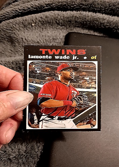 2020 Topps Heritage #575 LaMonte Wade Jr. — front