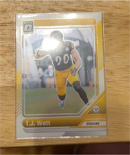 2024 Panini Donruss Optic #169 T.J. Watt — front