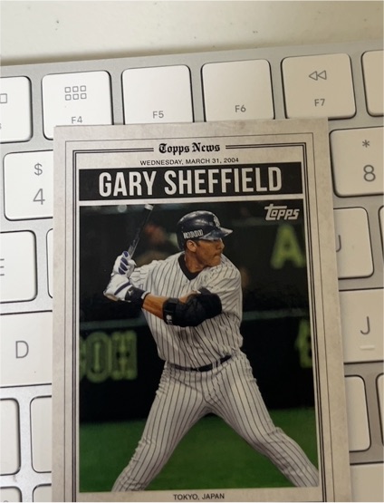2025 Topps Series 1 Tokyo Series History of Baseball #HB-19 Gary Sheffield — front