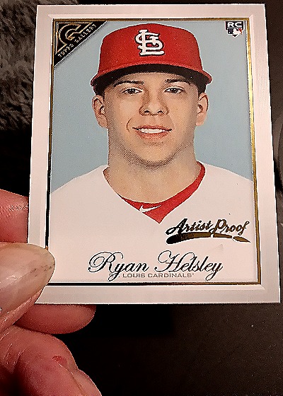 2019 Topps Gallery #126 Ryan Helsley — front