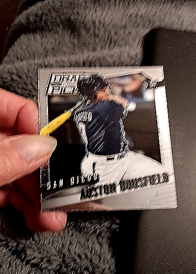 2014 Panini Draft Picks #DP-8 Auston Bousfield — front