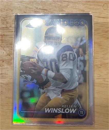 2024 Topps Chrome #175 Kellen Winslow — front
