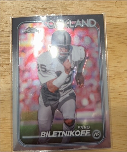 2024 Topps Chrome #152 Fred Biletnikoff — front