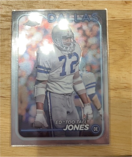 2024 Topps Chrome #49 Ed "Too Tall" Jones — front
