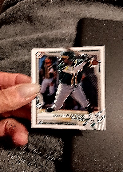 2021 Bowman Chrome Prospects #BCP-45 Robert Puason — front