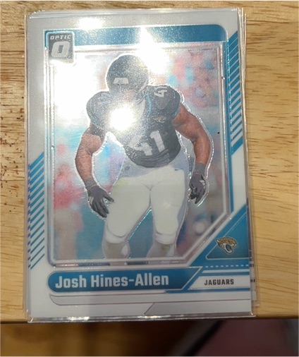 2024 Panini Donruss Optic #93 Josh Hines-Allen — front