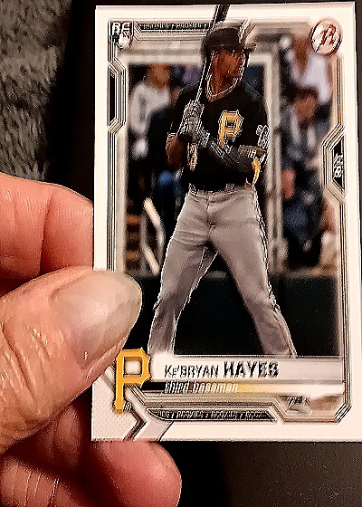 2021 Bowman #66 Ke'Bryan Hayes — front
