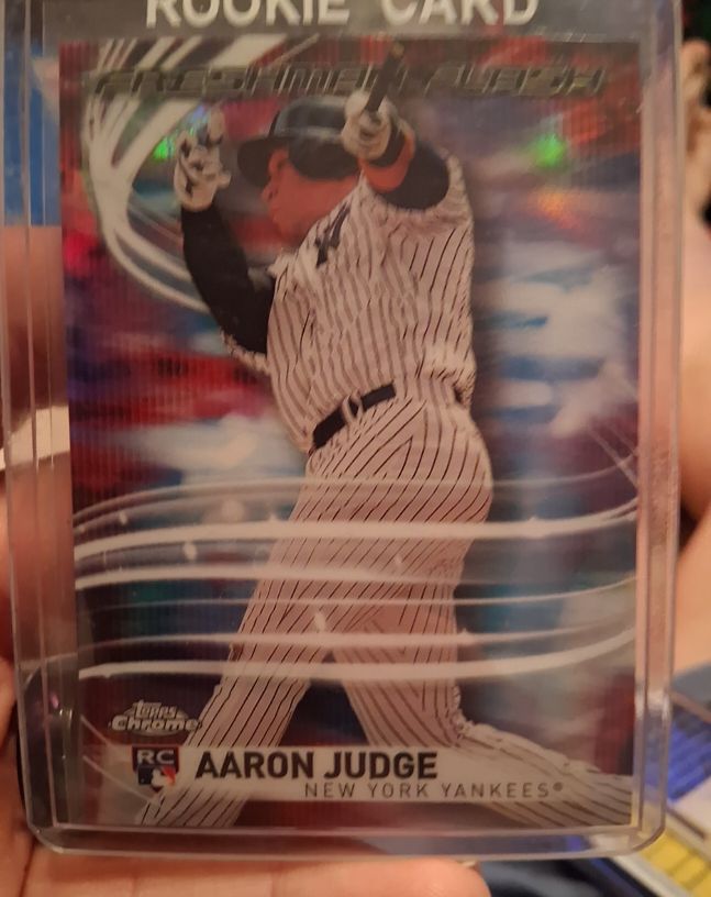 2017 Topps Chrome Freshman Flash #FF-11 Aaron Judge — front
