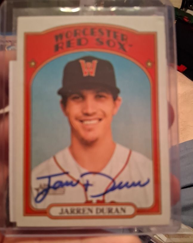 2021 Topps Heritage Minor League #9 Jarren Duran — front