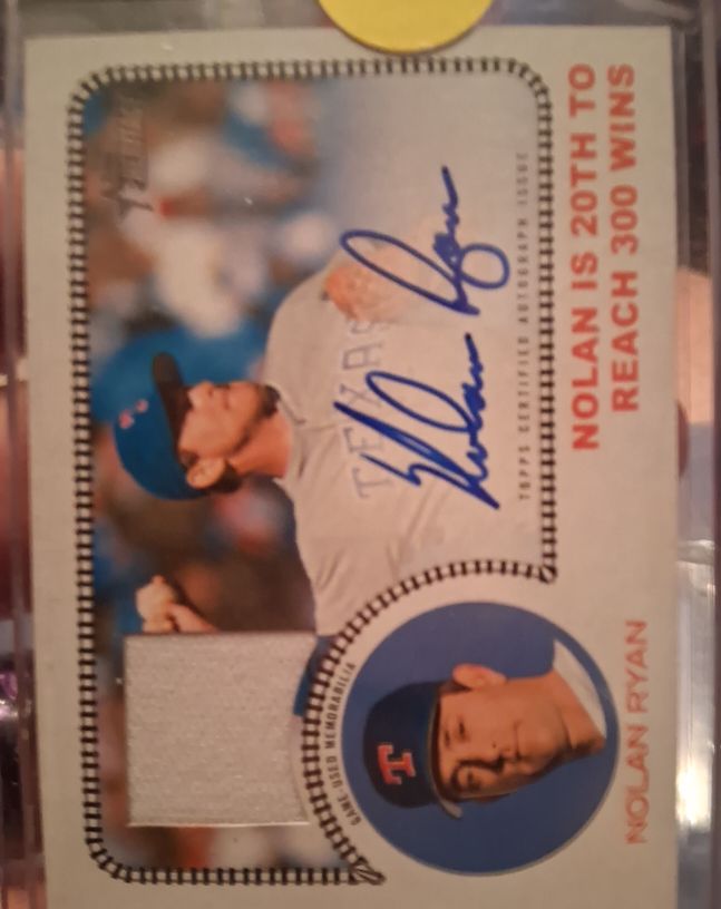 2022 Topps Heritage High Number All Aboard #AA-10 Nolan Ryan — front