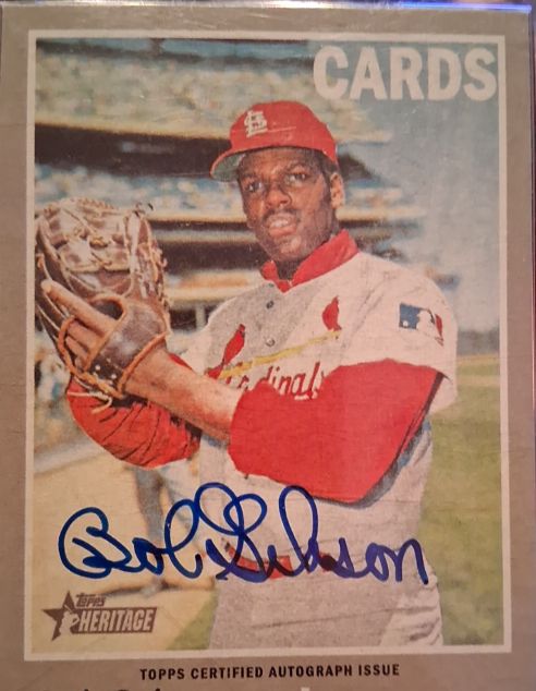 1970 Topps #530 Bob Gibson — front