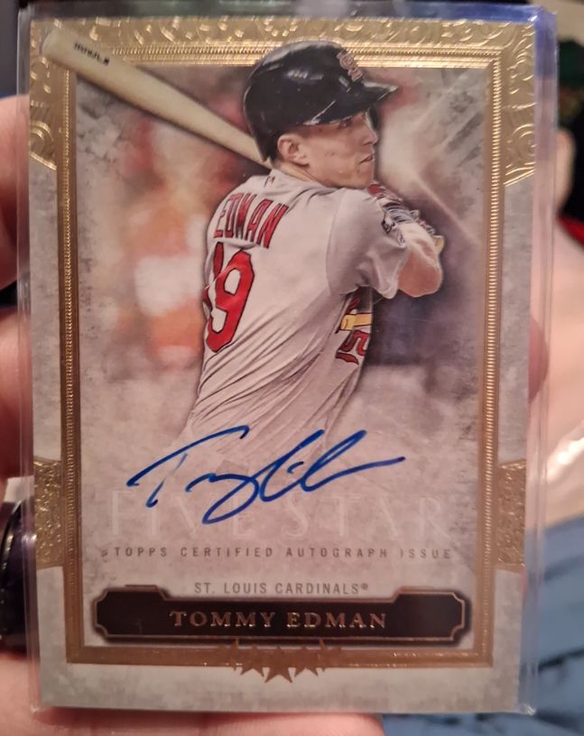 2020 Topps Five Star Tommy Edman Autograph — front