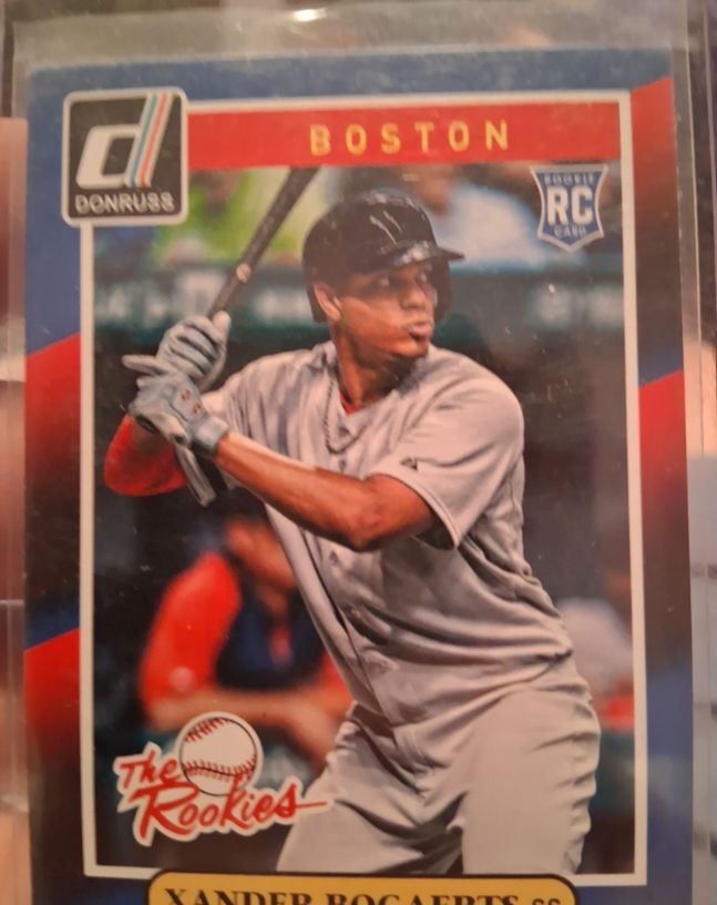 2014 Donruss The Rookies #8 Xander Bogaerts — front