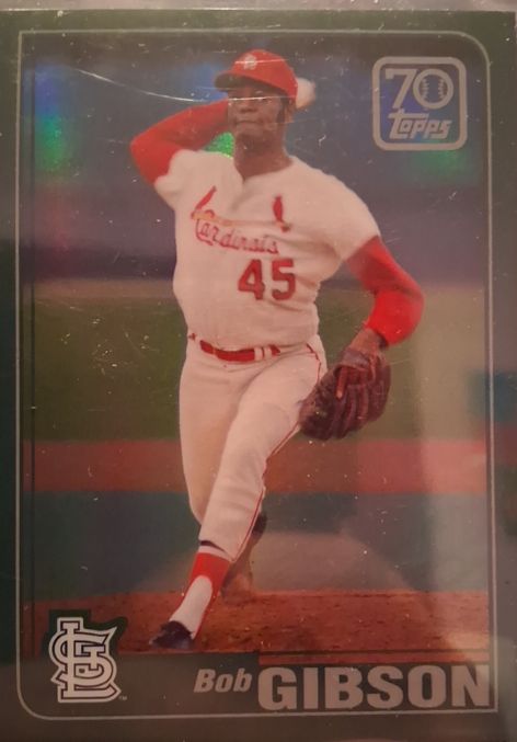 2021 Topps 70 Years of Topps #70YT-51 Bob Gibson — front