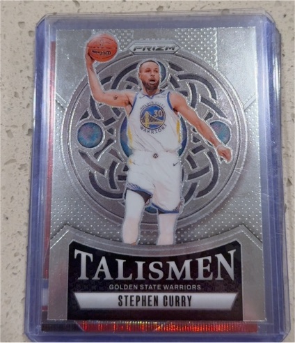 2024-25 Panini Prizm Talismen #20 Stephen Curry — front