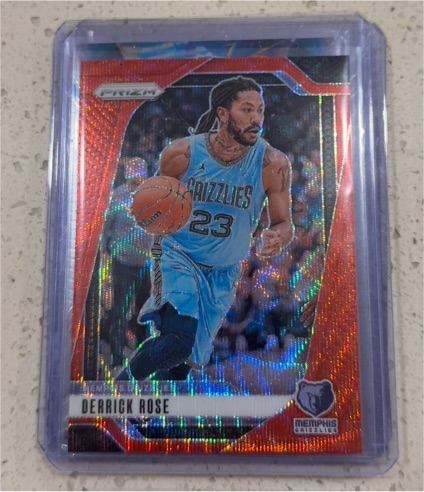 2024-25 Panini Prizm #53 Derrick Rose — front