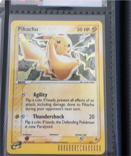 2003 Pokemon Black Star Promo #012 Pikachu — front
