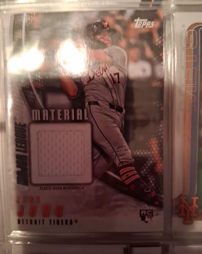 2025 Topps Series 1 Major League Material #MLM-JJ Jace Jung — front