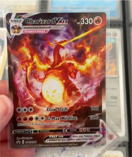 2022 Pokémon Charizard VMAX SWSH261 — front