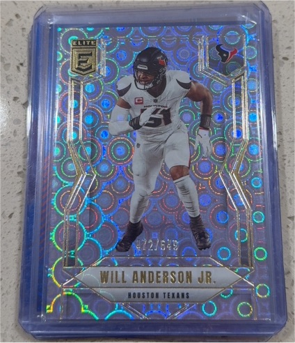 2025 Panini Donruss Elite #28 Will Anderson Jr. — front