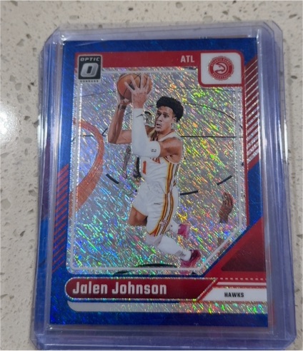 2024-25 Donruss Optic #79 Jalen Johnson — front