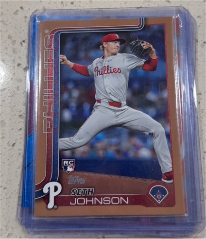 2025 Topps Series 2 #362 Seth Johnson — front