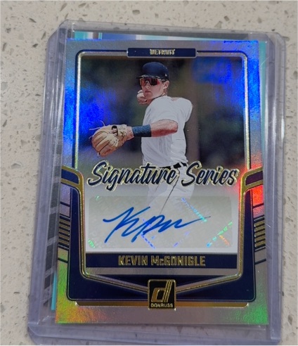 2024 Donruss Signature Series #Kevin McGonigle — front