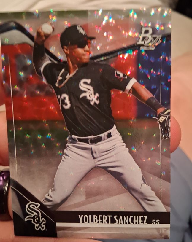 2022 Bowman #B22 Yolbert Sanchez — front