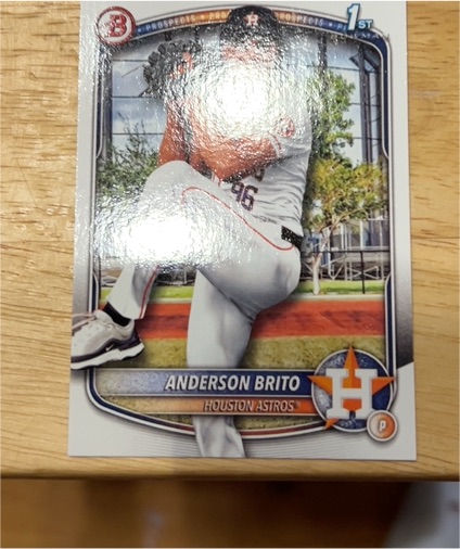2025 Bowman #BP-98 Anderson Brito — front