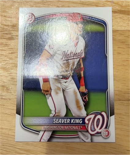 2025 Bowman #BP-93 Seaver King — front