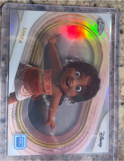 2025 Topps Chrome Disney #11 Simea — front