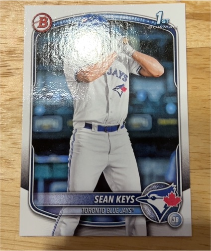 2025 Bowman #BP-89 Sean Keys — front