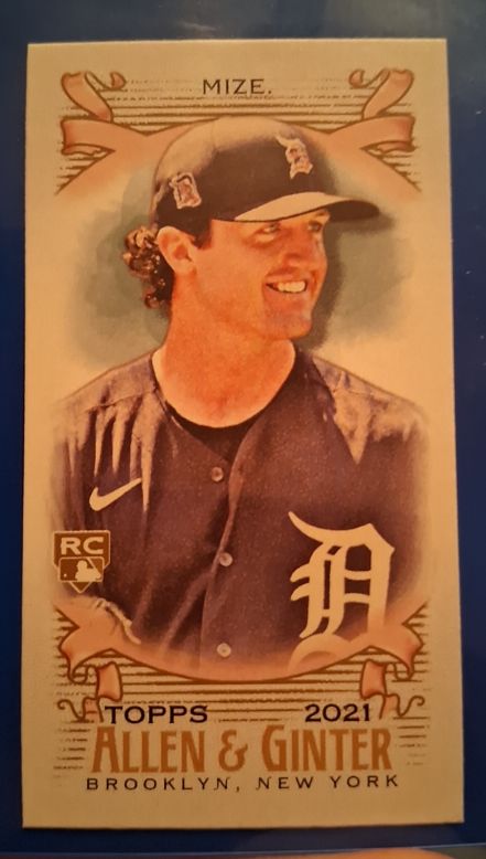 2021 Topps Allen & Ginter Mini #138 Casey Mize — front